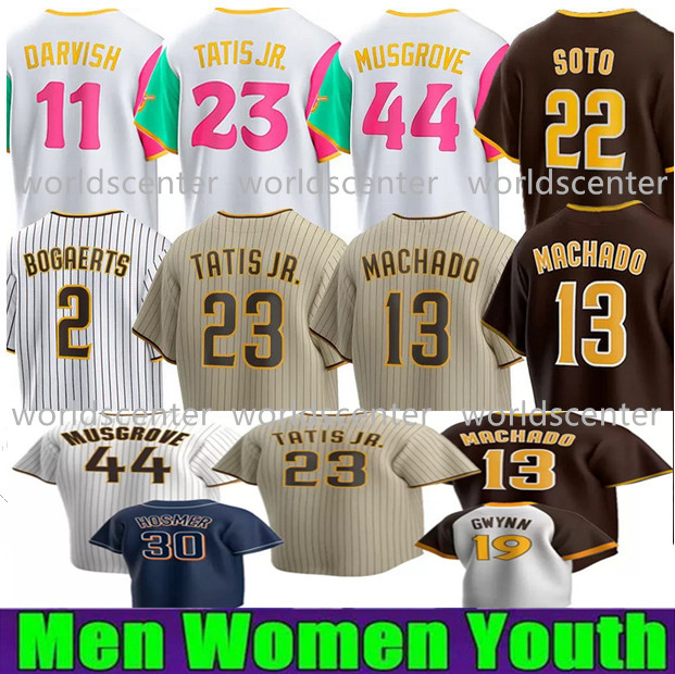 Mens women youth Manny Machado Fernando Tatis Jr. Jerseys Yu Darvish Joe Musgrove Juan Soto Xander Bogaerts Tony Gwynn kids City Connect stitched Baseball Jerseys, As
Mens women youth Manny Machado Fernando Tatis Jr. Jerseys Yu Darvish Joe Musgrove Juan Soto Xander Bogaerts Tony Gwynn kids City Connect stitched Baseball Jerseys, As