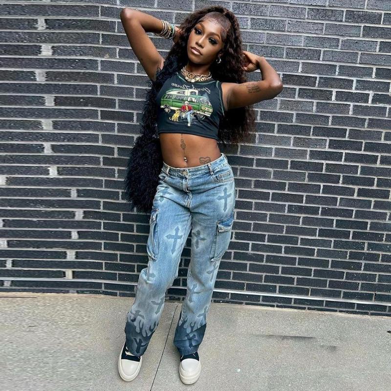 Women' Jeans Straight Leg Graphic Summer Clothes Low Waist Y2k Pants Minus Two Cargo Baggy Women' For Girls Trousers, Blue
Women' Jeans Straight Leg Graphic Summer Clothes Low Waist Y2k Pants Minus Two Cargo Baggy Women' For Girls Trousers, Blue