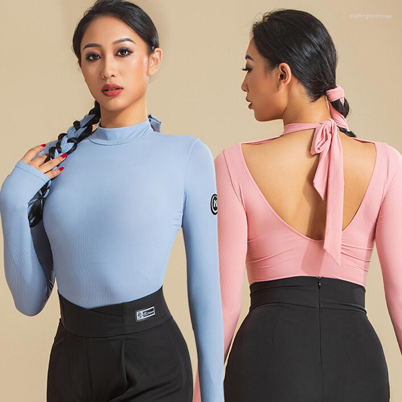 Stage Wear Latin Dance Tops For Women Long Sleeved Practice Clothes Rumba Tango Chacha Modern Costumes DQS10917, Drak green
Stage Wear Latin Dance Tops For Women Long Sleeved Practice Clothes Rumba Tango Chacha Modern Costumes DQS10917, Drak green