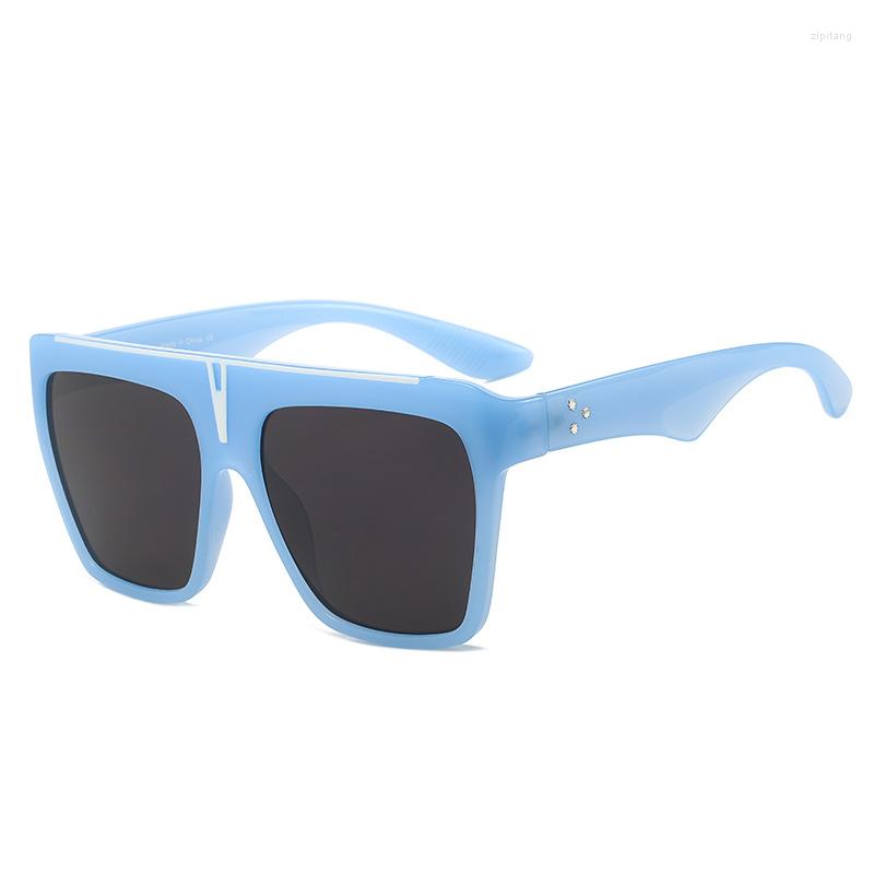 Sunglasses Vintage Brand Design Oversized Square Women For Men Fashion Big Frame Shades Trendy Punk Rivet Flat Top Sun Glasses
Sunglasses Vintage Brand Design Oversized Square Women For Men Fashion Big Frame Shades Trendy Punk Rivet Flat Top Sun Glasses