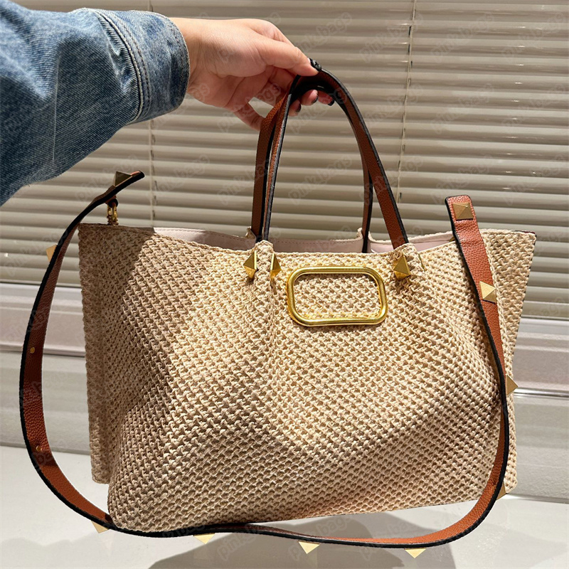 Designer Shoulder Bags Fashion Luxury Brnad Golden Letters Bucket Cross Body Bag Women Casual Vintage Straw Bags Handbags Purses 2306073BF, V#brown
Designer Shoulder Bags Fashion Luxury Brnad Golden Letters Bucket Cross Body Bag Women Casual Vintage Straw Bags Handbags Purses 2306073BF, V#brown