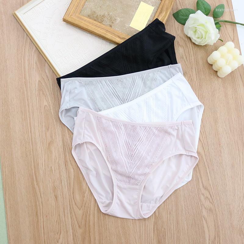 Women's Panties Women Mulberry Silk Crotch Lining Underpants With Joint Lace Solid Mid-Rise Sexy Briefs Thin Breathable Lingerie Pink, Grey
Women's Panties Women Mulberry Silk Crotch Lining Underpants With Joint Lace Solid Mid-Rise Sexy Briefs Thin Breathable Lingerie Pink, Grey