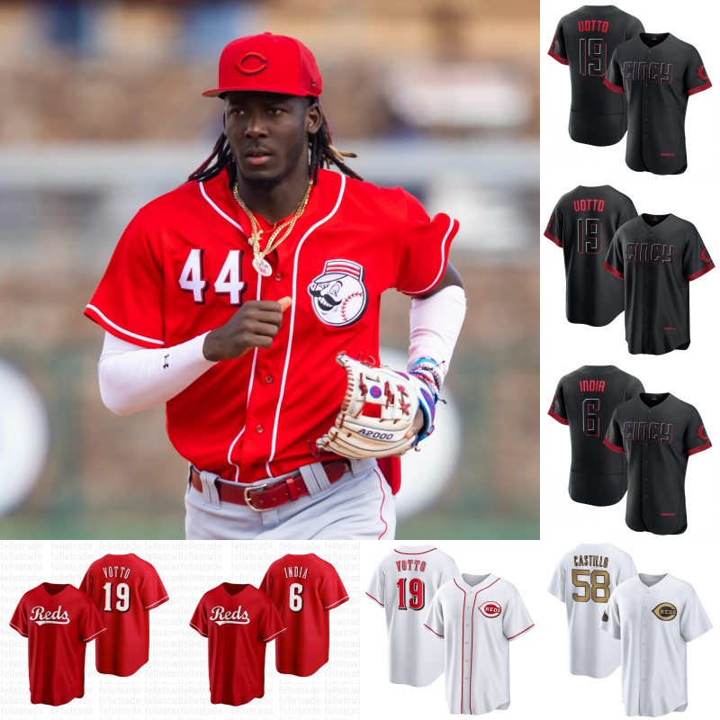 Elly De La Cruz Ken Griffey Custom Cincinnati 2023 Reds City Connect Jersey Joey Votto Joe Morgan Tyler Stephenson Jonathan India TJ Friedl Nick Lodolo Hunter Greene, Womens s-xxl
Elly De La Cruz Ken Griffey Custom Cincinnati 2023 Reds City Connect Jersey Joey Votto Joe Morgan Tyler Stephenson Jonathan India TJ Friedl Nick Lodolo Hunter Greene, Womens s-xxl