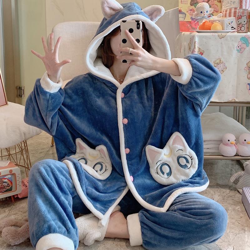 Women's Sleepwear Winter Pajamas Women Plus Size XXXL Flannel Pyjamas Fashion Home Wear Cartoon Hooded Nightgown Coral Velvet Cardigan, 41508
Women's Sleepwear Winter Pajamas Women Plus Size XXXL Flannel Pyjamas Fashion Home Wear Cartoon Hooded Nightgown Coral Velvet Cardigan, 41508
