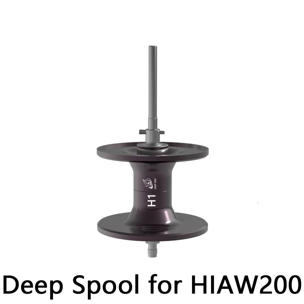 Fishing Hooks SOLOKING Spare Spool for HIAW200 GKA200 GKA300 Stand BFS Shallow reel 230607