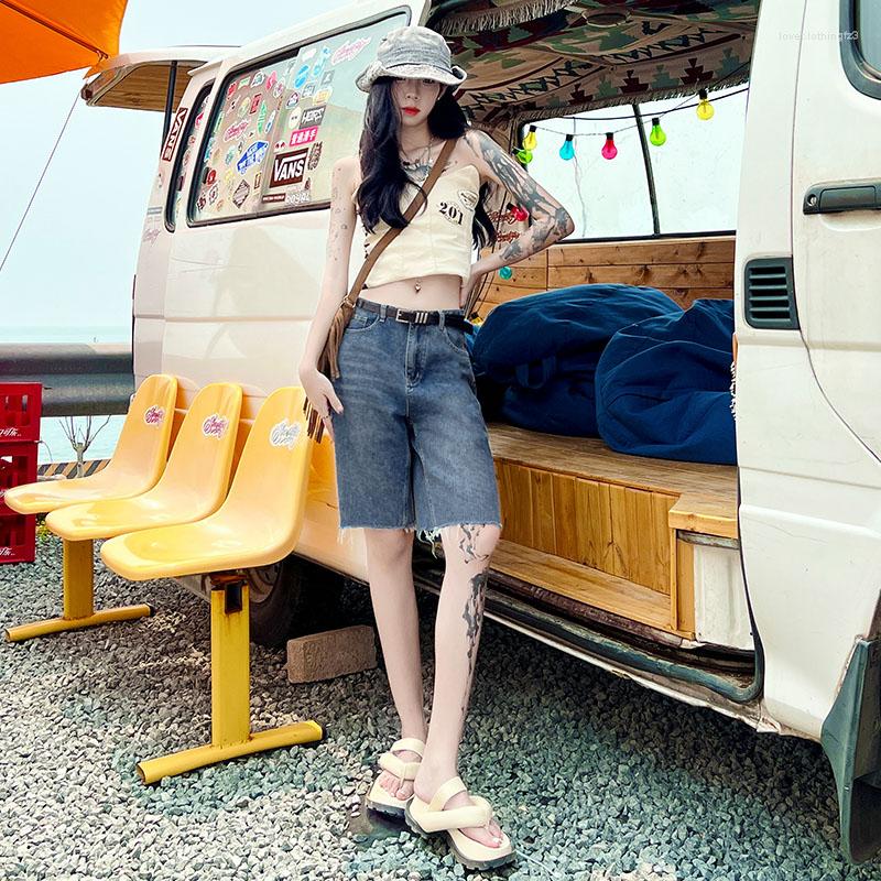Women's Jeans Spring/Summer 2023 High Waist Slimming Loose Straight Denim Pants Women's Rouge Shorts Ins, Light blue
Women's Jeans Spring/Summer 2023 High Waist Slimming Loose Straight Denim Pants Women's Rouge Shorts Ins, Light blue