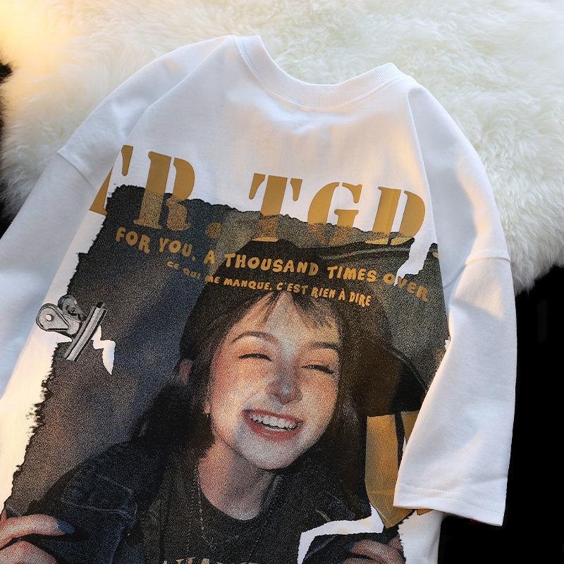 Women' T Shirts Cotton European And American Hip Hop Portrait Printed Short Sleeve T-shirt Men' Summer Tide Brand Loose Couple Half, Color 1
Women' T Shirts Cotton European And American Hip Hop Portrait Printed Short Sleeve T-shirt Men' Summer Tide Brand Loose Couple Half, Color 1