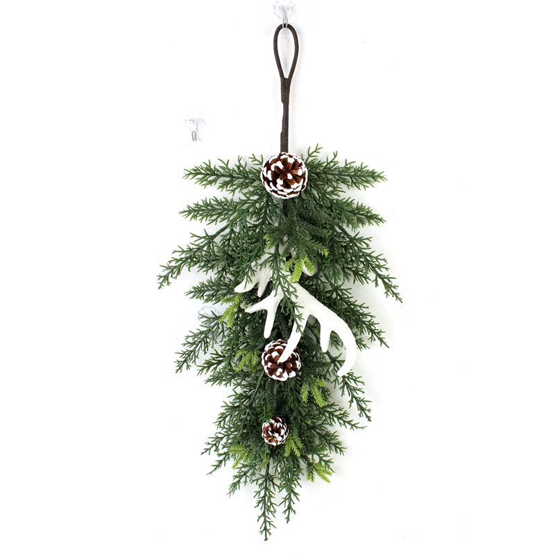Cross border Christmas decorations, display windows, elk deer, small deer, rattan rings, pine needles, cypress leaves, wreaths, rattan cuttings
Cross border Christmas decorations, display windows, elk deer, small deer, rattan rings, pine needles, cypress leaves, wreaths, rattan cuttings
