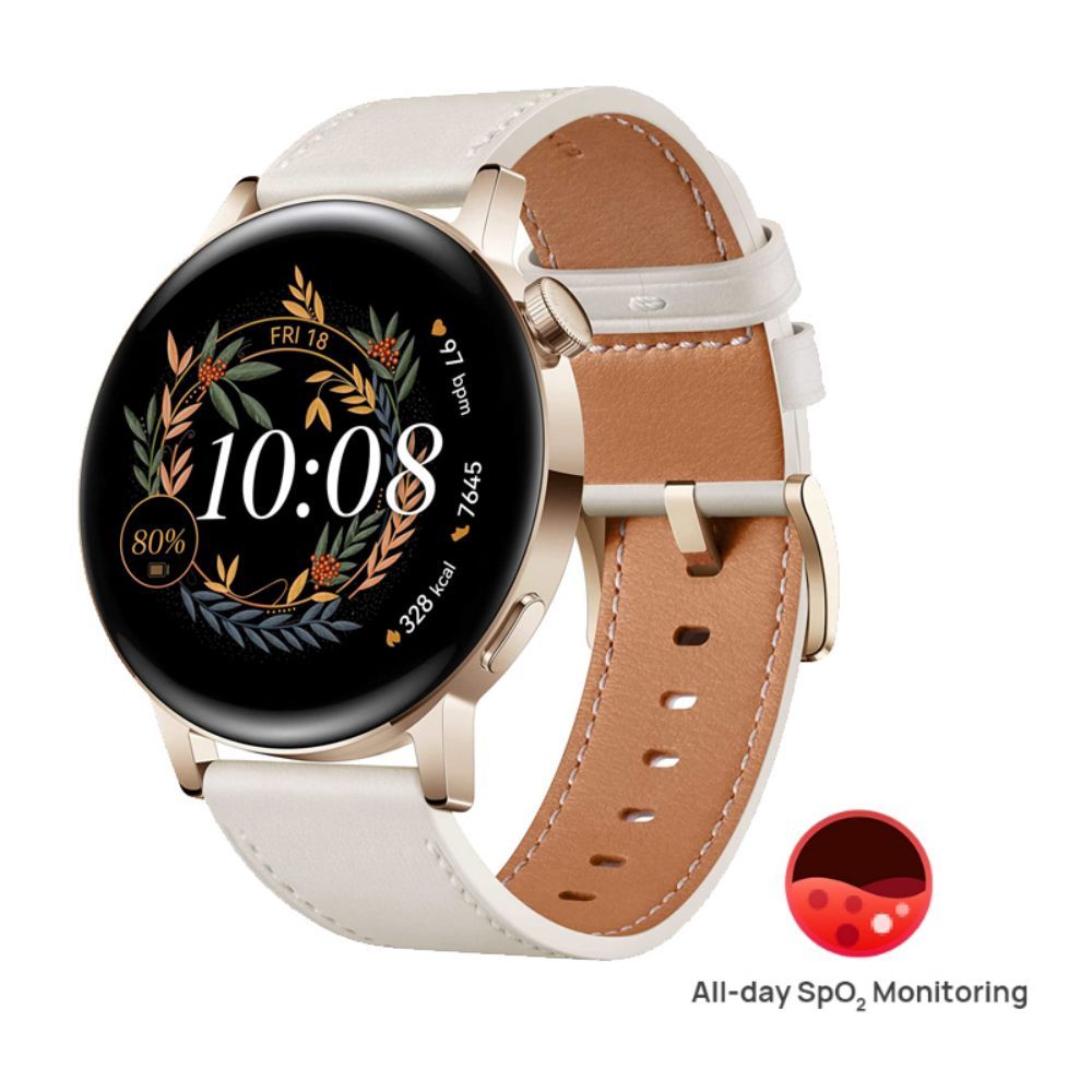Huawei Watch GT 3- Watch Monitoring Heart Rate Breathing Exercise Mode, Ultra Long Standby Fashion Style
Huawei Watch GT 3- Watch Monitoring Heart Rate Breathing Exercise Mode, Ultra Long Standby Fashion Style