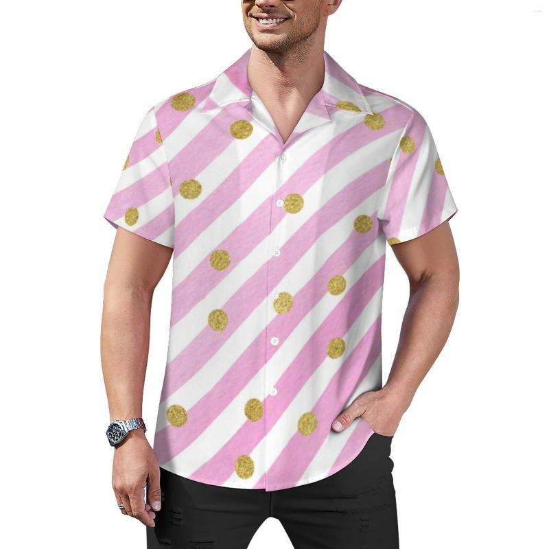 Men' Casual Shirts Glitter Dots And Stripes Shirt Pink Geometric Vacation Loose Hawaiian Streetwear Blouses Design Oversized Tops, Style-12
Men' Casual Shirts Glitter Dots And Stripes Shirt Pink Geometric Vacation Loose Hawaiian Streetwear Blouses Design Oversized Tops, Style-12