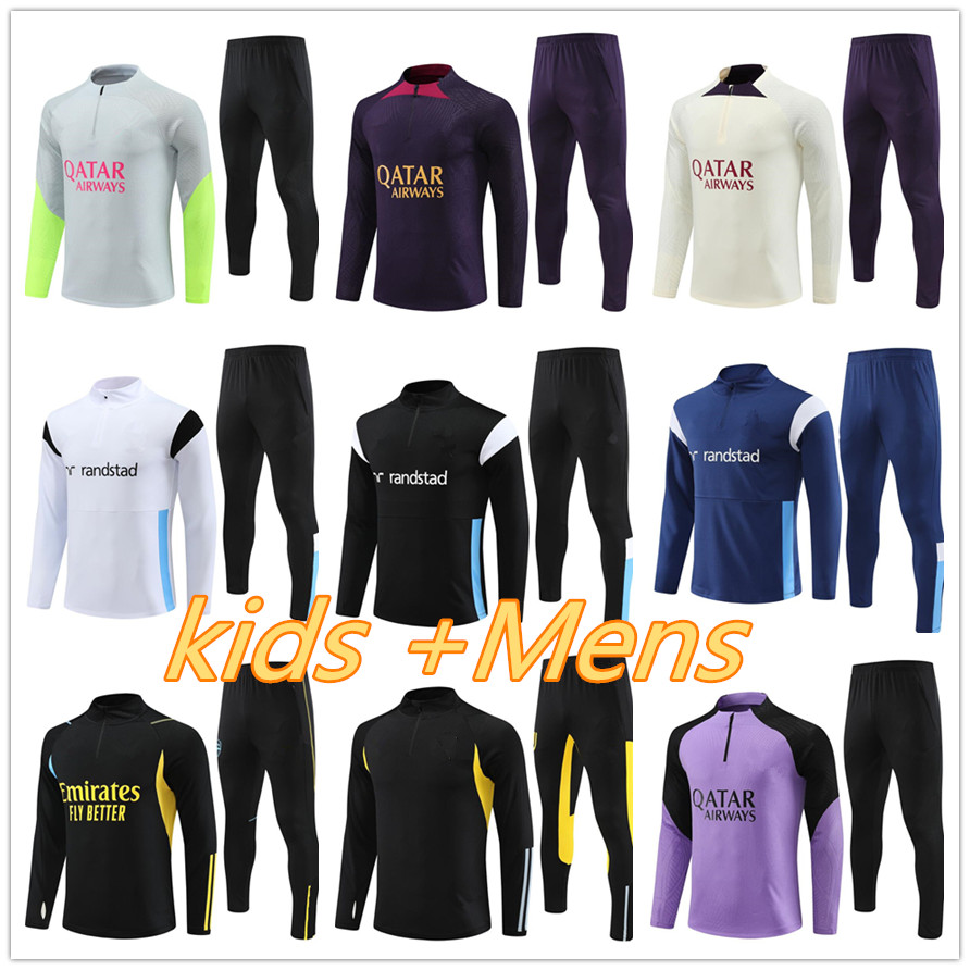 23 24 mens tracksuits Top Qualitt psgs Marseilles soccer team training suits 2023 men kids football jerseys jacket jogging kits survetement chandal tuta da calcio
23 24 mens tracksuits Top Qualitt psgs Marseilles soccer team training suits 2023 men kids football jerseys jacket jogging kits survetement chandal tuta da calcio