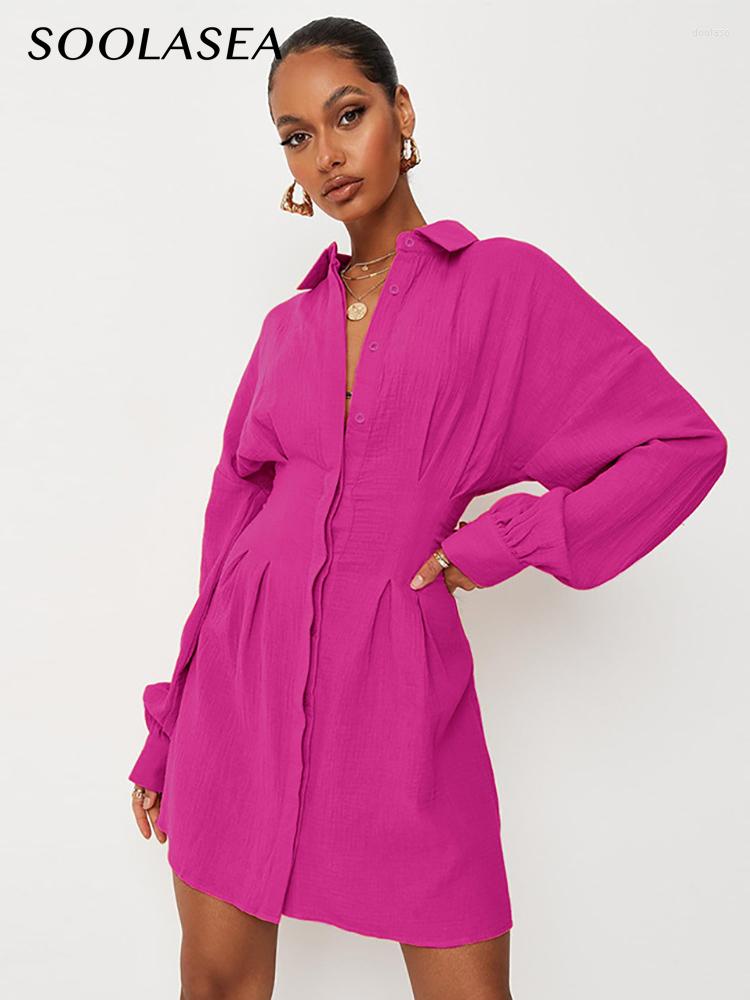 Casual Dresses Soolasea Fashion Women Bodycon Cotton Dress Long Sleeve Pleated Shirt Fit And Flare Office Lady Classic Rose Pink, Rose red
Casual Dresses Soolasea Fashion Women Bodycon Cotton Dress Long Sleeve Pleated Shirt Fit And Flare Office Lady Classic Rose Pink, Rose red