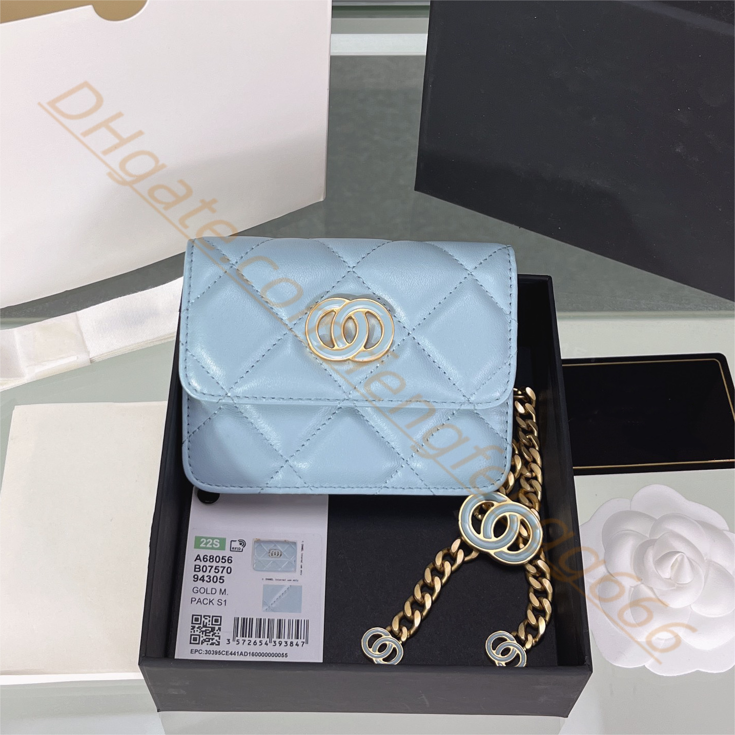 Women Card Holder Bags Fashion style Shoulder Bags Handbags Luxury Designers High quality Cross body bags Purses Wallets Original box, Blue
Women Card Holder Bags Fashion style Shoulder Bags Handbags Luxury Designers High quality Cross body bags Purses Wallets Original box, Blue
