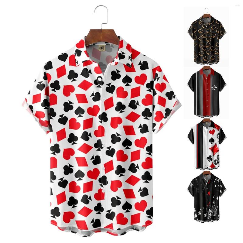 Men's Casual Shirts Men'S Plus Size Hawaiian Shirt Poker Graphic Printed Design Classic Stylish Comfortable Short Sleeve Tops, 3548245-poker
Men's Casual Shirts Men'S Plus Size Hawaiian Shirt Poker Graphic Printed Design Classic Stylish Comfortable Short Sleeve Tops, 3548245-poker