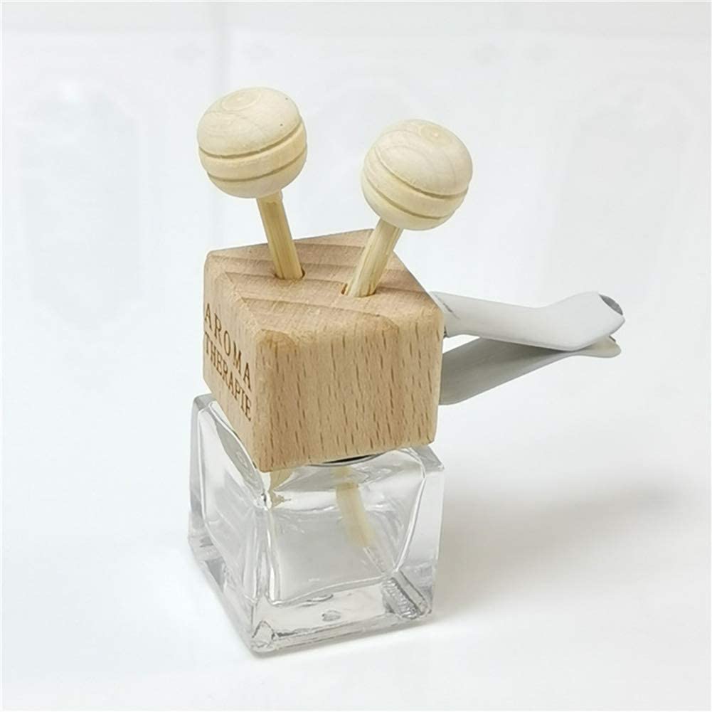 1 Pcs Car Air Outlet Freshener Diffuser Bottle Clip Perfume Empty Bottle Pendant Essential Oil Car Fragrance Hanging Ornament