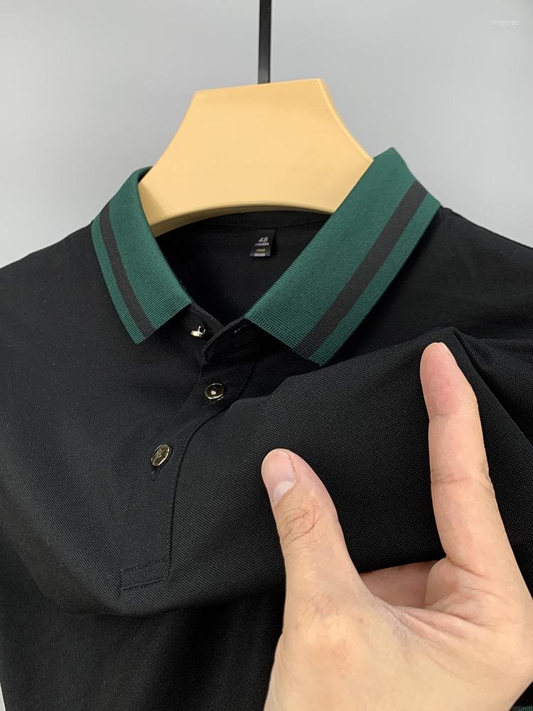 Men's T Shirts 2023 Fashion Color Contrast Collar Design Sense Polo Shirt Short Sleeve Men's Casual Lapel T-shirt Korean Men, Black
Men's T Shirts 2023 Fashion Color Contrast Collar Design Sense Polo Shirt Short Sleeve Men's Casual Lapel T-shirt Korean Men, Black