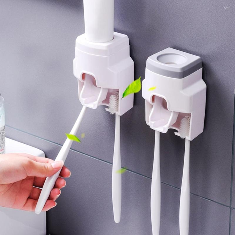 Bath Accessory Set Creative Wall Mount Automatic Toothpaste Dispenser Bathroom Accessories Waterproof Lazy Toothbrush Holder Squeezer
Bath Accessory Set Creative Wall Mount Automatic Toothpaste Dispenser Bathroom Accessories Waterproof Lazy Toothbrush Holder Squeezer