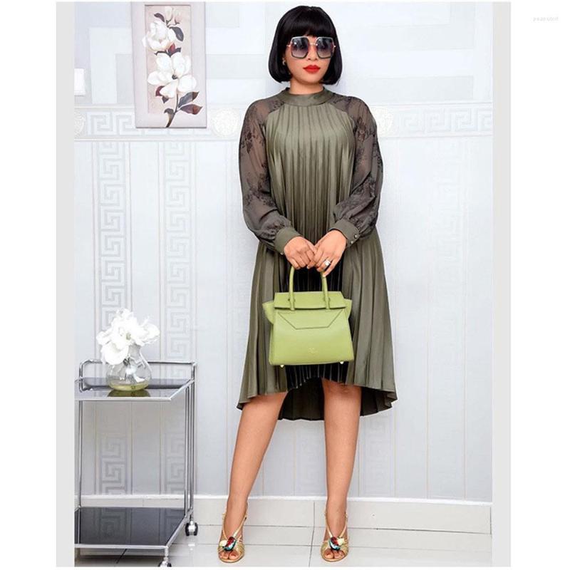 Ethnic Clothing African Dresses For Women 2023 High Quality Tribal Fashion 3D Print Creased Design O-neck Loose Ladies Clothes Sexy Robe
Ethnic Clothing African Dresses For Women 2023 High Quality Tribal Fashion 3D Print Creased Design O-neck Loose Ladies Clothes Sexy Robe
