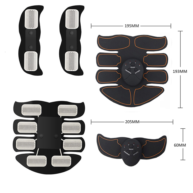 Core Abdominal Trainers Muscle Stimulator Hip Trainer EMS Massage ABS Muscles Electrostimulator Toner Body Exercise Fitness Equipment Home Gym 230606