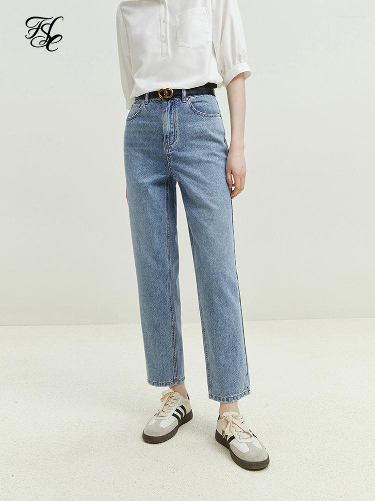 Women's Jeans FSLE Light Blue High Waisted Straight Leg For 2023 Loose Fitting Smoke Pipe Pants Women Casual, Sky blue
Women's Jeans FSLE Light Blue High Waisted Straight Leg For 2023 Loose Fitting Smoke Pipe Pants Women Casual, Sky blue