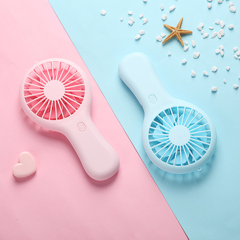 Pocket Mini Handheld Fan Portable USB Rechargeable Fans Small Personal Cooling Fan with 3 Speeds Desk Holder Fan for Office Outdoor Travel Camping