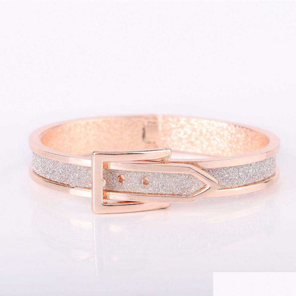 Cuff Korean Style Belt Pin Buckle Open Bracelets Leather Rose Gold Plated Shiny Colorf Glitter Personalized Bangle For Women Girls L Dhztf
Cuff Korean Style Belt Pin Buckle Open Bracelets Leather Rose Gold Plated Shiny Colorf Glitter Personalized Bangle For Women Girls L Dhztf