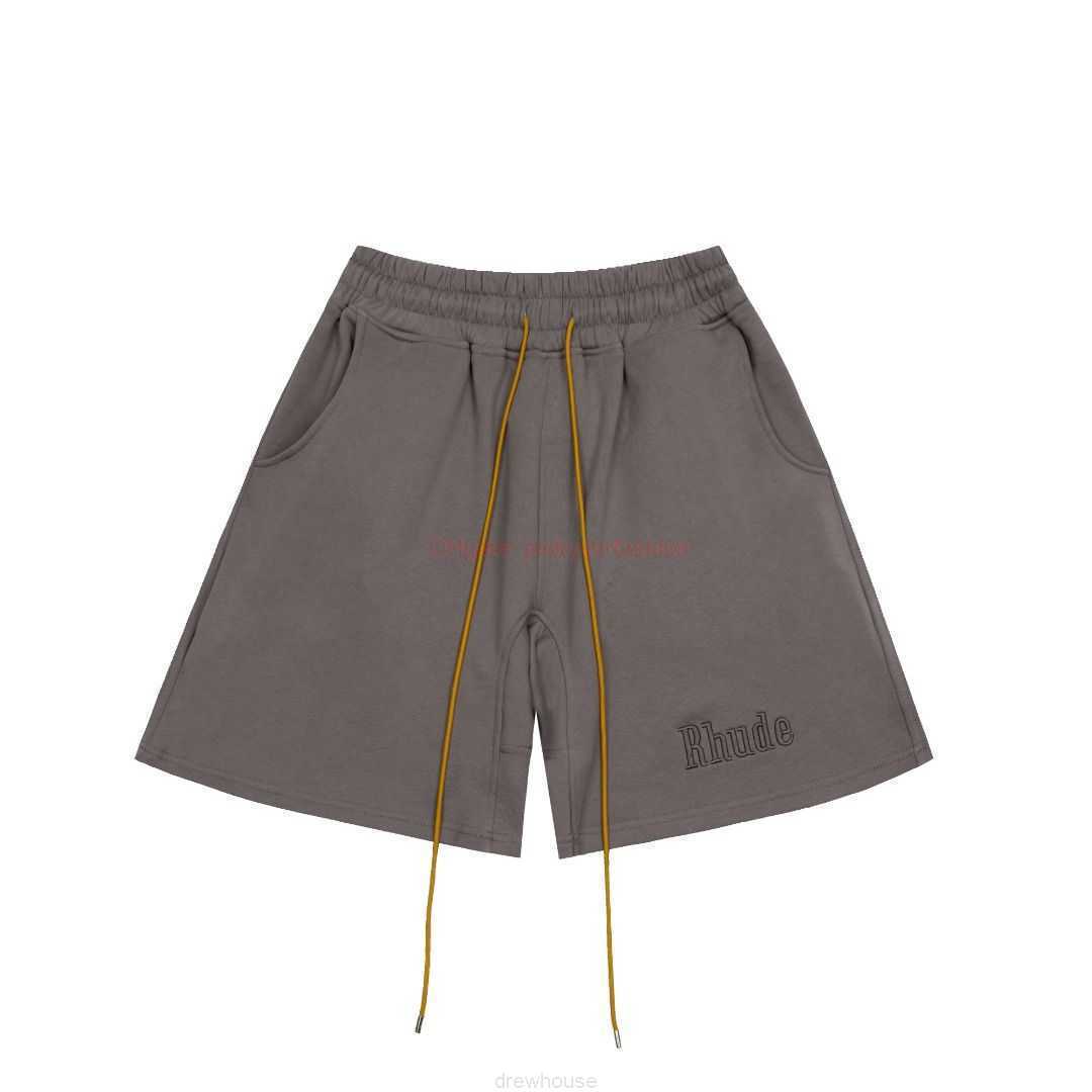 Designer Short Fashion Casual Clothing Beach shorts Quality Rhude Mens Knitted Letter Flower Short Drawstring Capris Trendy Couple Style Joggers Sportswear Outdo, Cement
Designer Short Fashion Casual Clothing Beach shorts Quality Rhude Mens Knitted Letter Flower Short Drawstring Capris Trendy Couple Style Joggers Sportswear Outdo, Cement