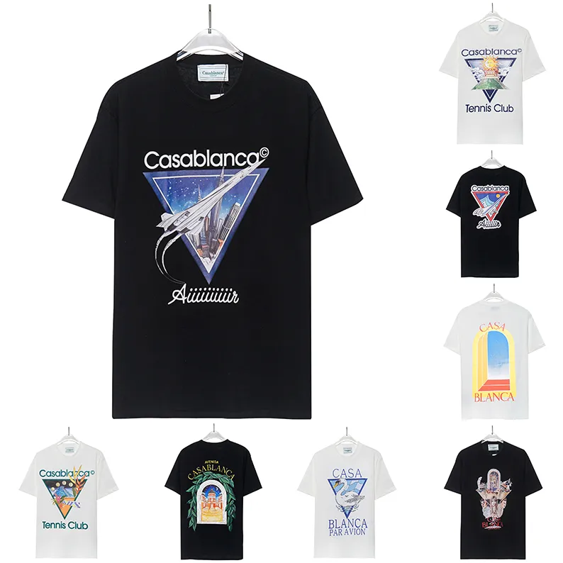 2023 Casablancas T Shirt Luxury Mens Tees Wear Summer Round Neck Sweat Absorbing Short Sleeves Outdoor Breathable Cotton Designer T Shirt Casablancas Shirts
2023 Casablancas T Shirt Luxury Mens Tees Wear Summer Round Neck Sweat Absorbing Short Sleeves Outdoor Breathable Cotton Designer T Shirt Casablancas Shirts