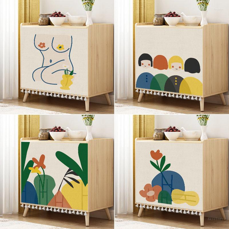 Curtain Nordic Short Curtains Cabinet With Tassel Printed Half-curtain Washable Dustproof Drapes For Kitchen Livng Room Decor, B short curtain
Curtain Nordic Short Curtains Cabinet With Tassel Printed Half-curtain Washable Dustproof Drapes For Kitchen Livng Room Decor, B short curtain