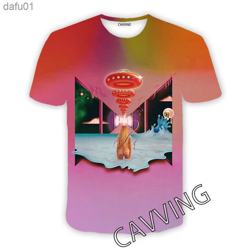 CAVVING 3D Printed Rainbow Rock Casual T-shirts Hip Hop T Shirts Harajuku Styles Tops Clothing for Men/women L230520