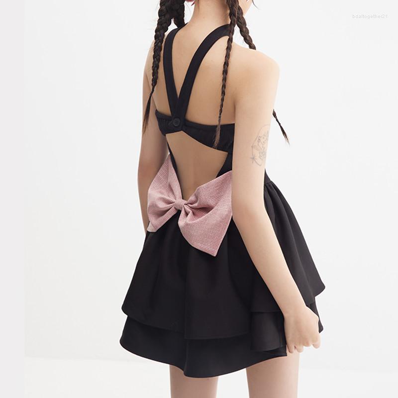Casual Dresses Hollow Out Backless Bow Bud Dress For Women 2023 Summer Halter Black Neck-mounted Sexy Mini Female Vestidos Club 6899
Casual Dresses Hollow Out Backless Bow Bud Dress For Women 2023 Summer Halter Black Neck-mounted Sexy Mini Female Vestidos Club 6899