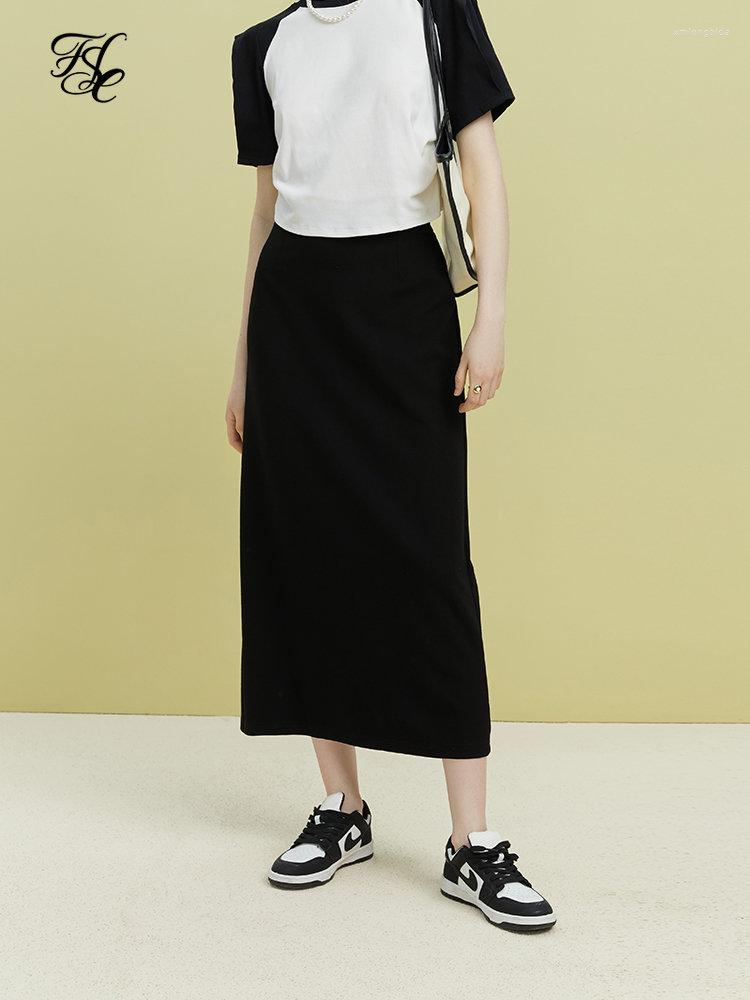 Skirts FSLE Black Long Temperament Women 2023 Summer Simple Straight Skirt High Waist Solid Commuter Office Lady, Black short
Skirts FSLE Black Long Temperament Women 2023 Summer Simple Straight Skirt High Waist Solid Commuter Office Lady, Black short