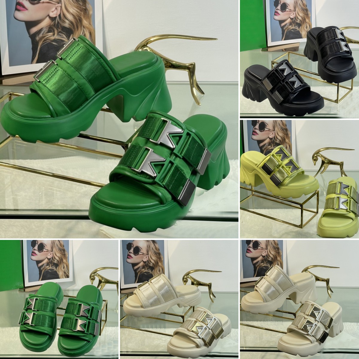 Flash Mule Slides Women Platform Sandals Designer Popular Luxury Summer Beach Rubber Elevated Slippers Size 35-40, Colour 3
Flash Mule Slides Women Platform Sandals Designer Popular Luxury Summer Beach Rubber Elevated Slippers Size 35-40, Colour 3