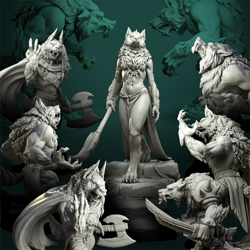 Action Toy Figures Forest Werewolf Tribe Warrior Leader Dragon and Dungeon DND Running Team Board Game Chess Model p230606, 5 height 35mm
Action Toy Figures Forest Werewolf Tribe Warrior Leader Dragon and Dungeon DND Running Team Board Game Chess Model p230606, 5 height 35mm