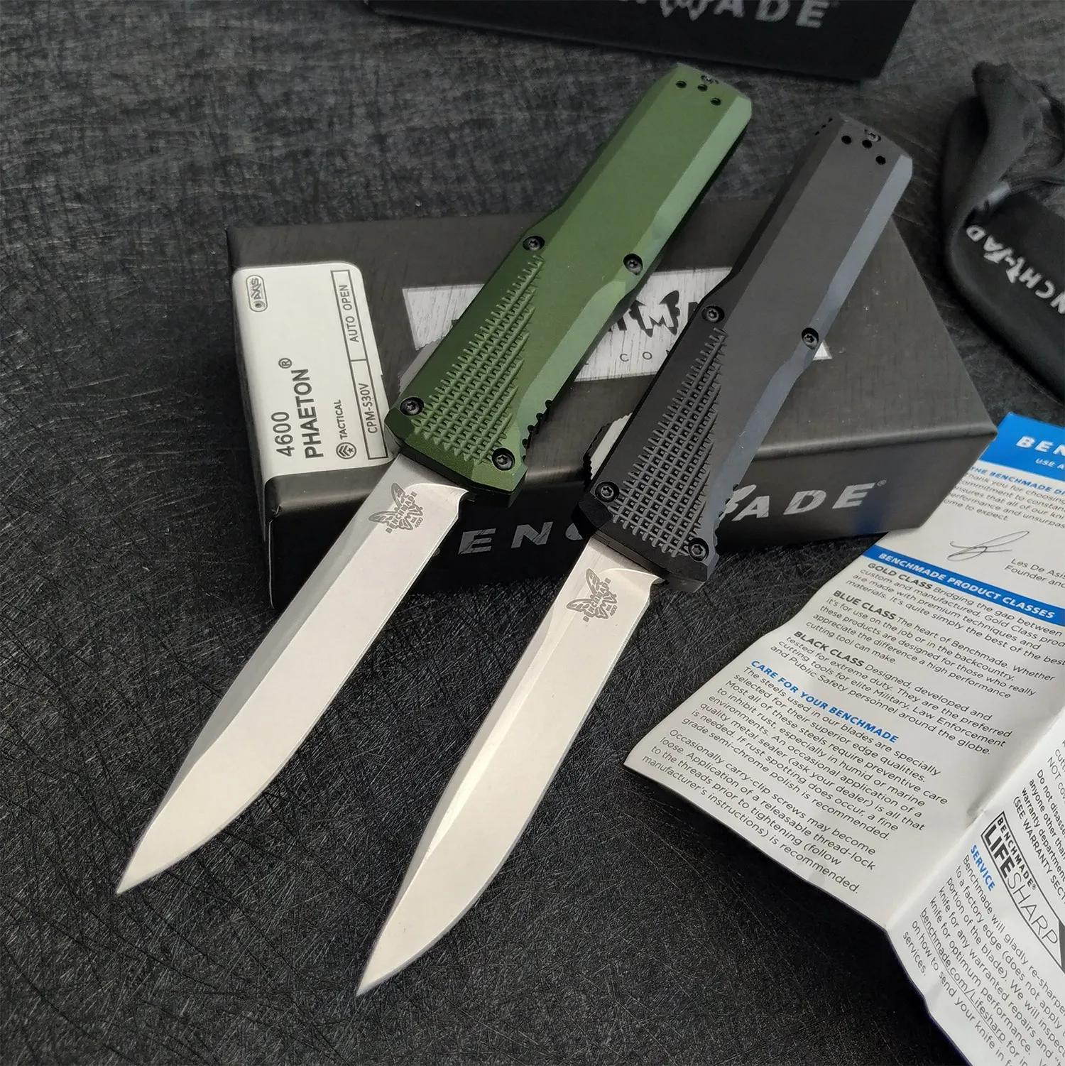 New Arrival BM 4600 Benchmade Double Action Automatic Knife 6061-T6 Aluminum handle s30v blade Tactical knives edc tool bm 3300 kzr
New Arrival BM 4600 Benchmade Double Action Automatic Knife 6061-T6 Aluminum handle s30v blade Tactical knives edc tool bm 3300 kzr