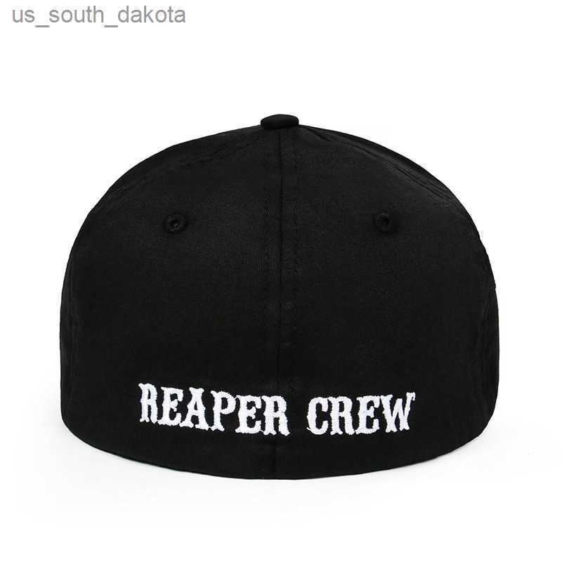 1PCS SOA Sons of Anarchy Fitted Baseball Cap Hat Embroidered Hat Black L230523
1PCS SOA Sons of Anarchy Fitted Baseball Cap Hat Embroidered Hat Black L230523