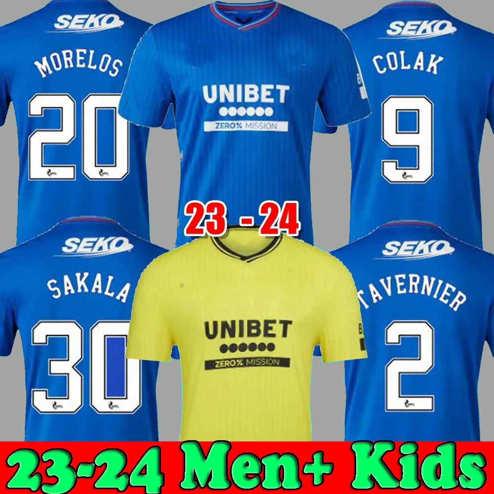 23 24 Rangers Soccer Jerseys Glasgow 2023 2024 Fans players Vertion home away 150th Legendary TAVERNIER DEFOE BARKER MORELOS Men kids GOALKEEPER kit set, Player veroisn 23 24 home with patch
23 24 Rangers Soccer Jerseys Glasgow 2023 2024 Fans players Vertion home away 150th Legendary TAVERNIER DEFOE BARKER MORELOS Men kids GOALKEEPER kit set, Player veroisn 23 24 home with patch