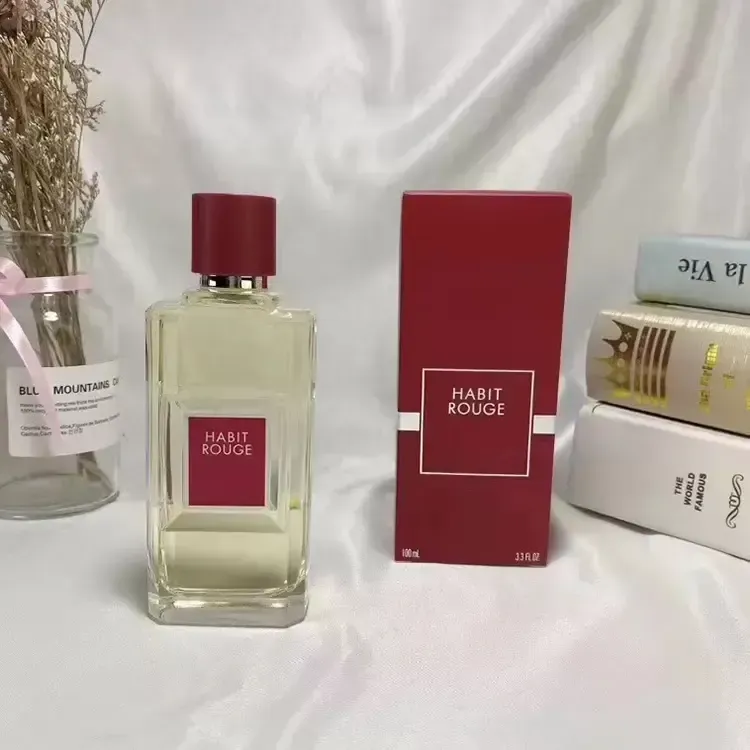 Luxury Men Perfume HABIT ROUGE 100ml EDT fragrance good smell long time lasting body mist Incense
Luxury Men Perfume HABIT ROUGE 100ml EDT fragrance good smell long time lasting body mist Incense