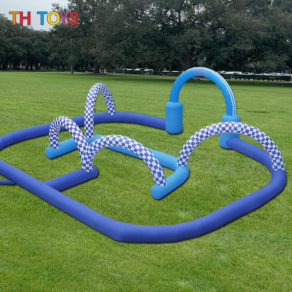 Free Ship Outdoor Activities 15x8m blue white Giant Inflatable gokart Race Track racing sport Game Toys for sale/stimulating racing car inflatable autodrome track
Free Ship Outdoor Activities 15x8m blue white Giant Inflatable gokart Race Track racing sport Game Toys for sale/stimulating racing car inflatable autodrome track