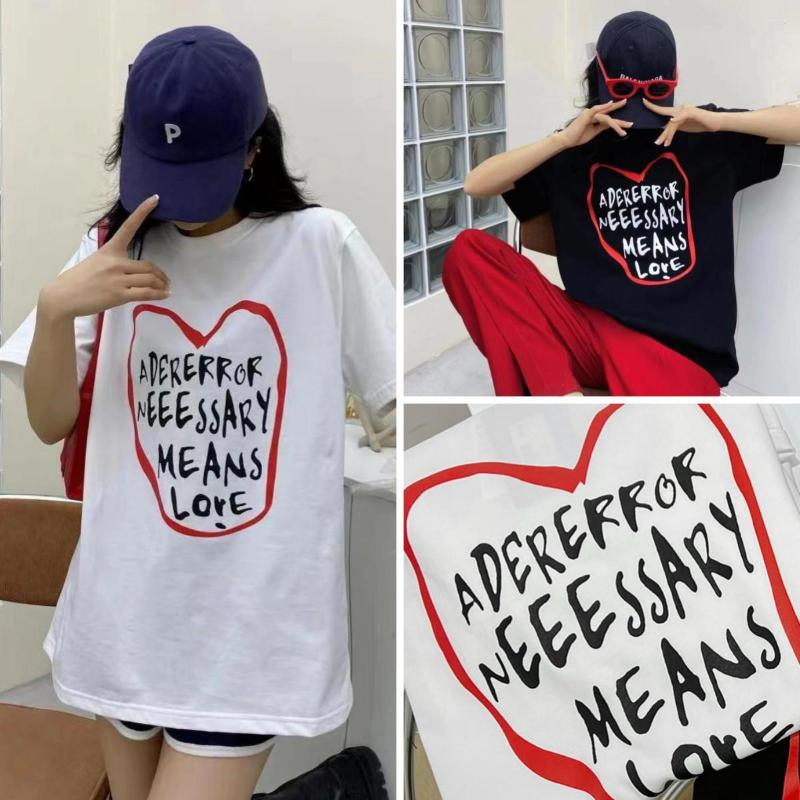 Men's T Shirts ADER ERROR Tshirt Girls Summer Round Neck Letter T-shirt South Korea Loose Men And Women Couples High Quality Tee Tops, Black
Men's T Shirts ADER ERROR Tshirt Girls Summer Round Neck Letter T-shirt South Korea Loose Men And Women Couples High Quality Tee Tops, Black