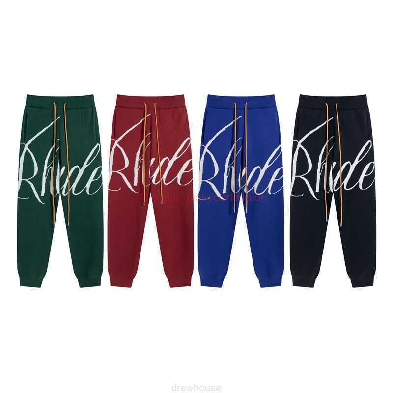 Designer Fashion Clothing Casual Pant Rhude Knitted Embossed Alphabet High Street American Drawstring Leggings Fashion Brand Popular Loose Couple Pants Fashion S, Black
Designer Fashion Clothing Casual Pant Rhude Knitted Embossed Alphabet High Street American Drawstring Leggings Fashion Brand Popular Loose Couple Pants Fashion S, Black
