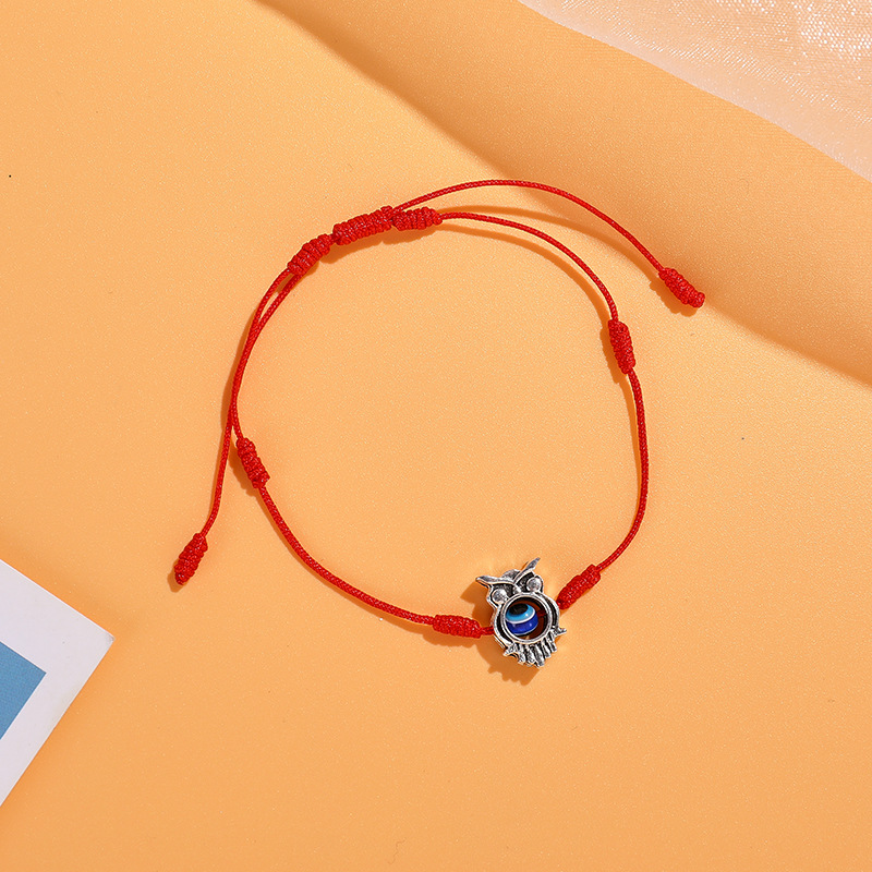 Turkish Evil Eye Bracelet Hand Woven Tortoise Palm Eye Demon Lucky Red Rope Bracelet For Women Men Jewelry