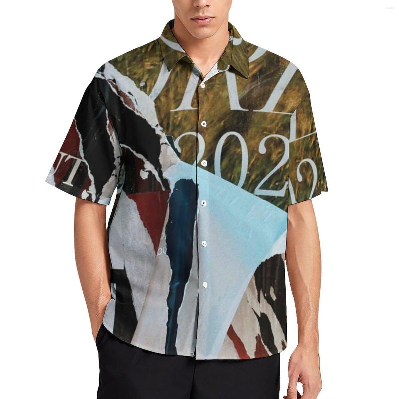 Men's Casual Shirts Vintage Spaper Collage Paper Cuttings Beach Shirt Hawaiian Stylish Blouses Male Print Big Size 3XL 4XL, Style-3
Men's Casual Shirts Vintage Spaper Collage Paper Cuttings Beach Shirt Hawaiian Stylish Blouses Male Print Big Size 3XL 4XL, Style-3