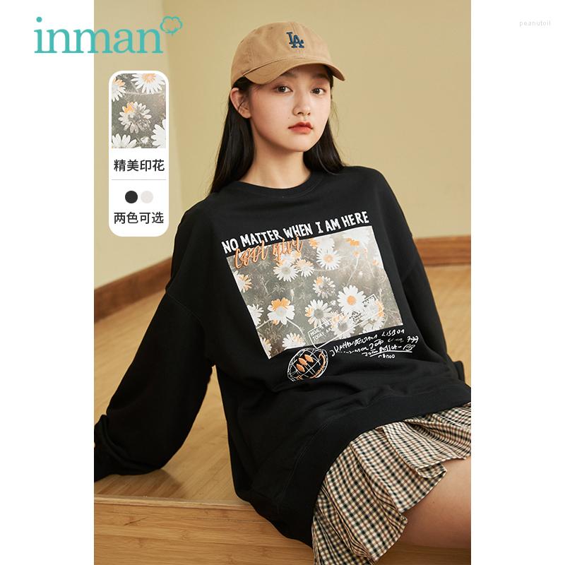 Women' Hoodies INMAN Autumn Women' Sweatshirt Small Daisy Print Vintage Letter Round Collar Dropped Shoulder Loose Casual Female, Black
Women' Hoodies INMAN Autumn Women' Sweatshirt Small Daisy Print Vintage Letter Round Collar Dropped Shoulder Loose Casual Female, Black
