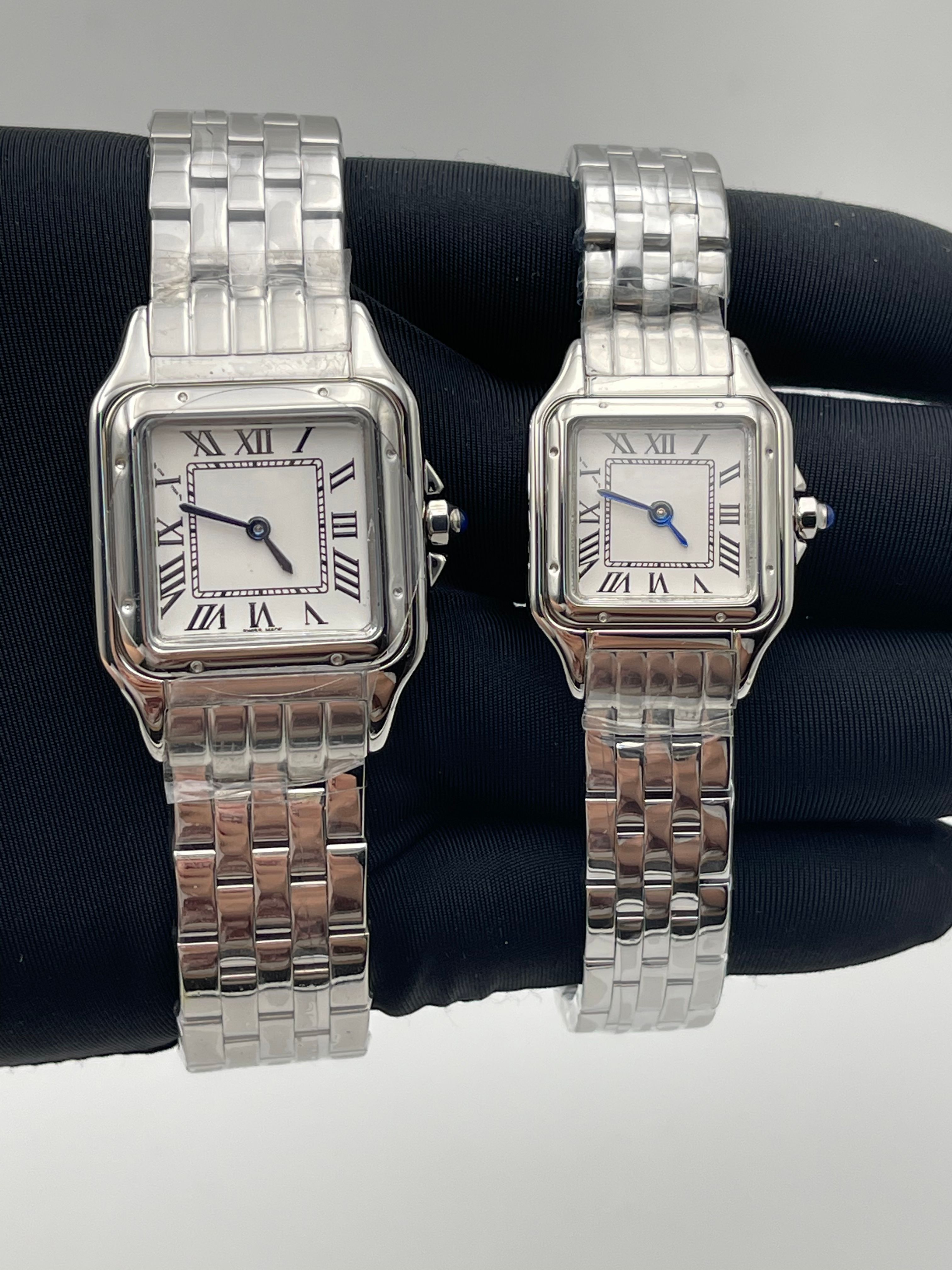 NEW Diamond Designer Watch Dial Gold Sier Stainless Steel Quartz Womens Elegant Femme Gift Woman Vesace Smart Watch Dhgate