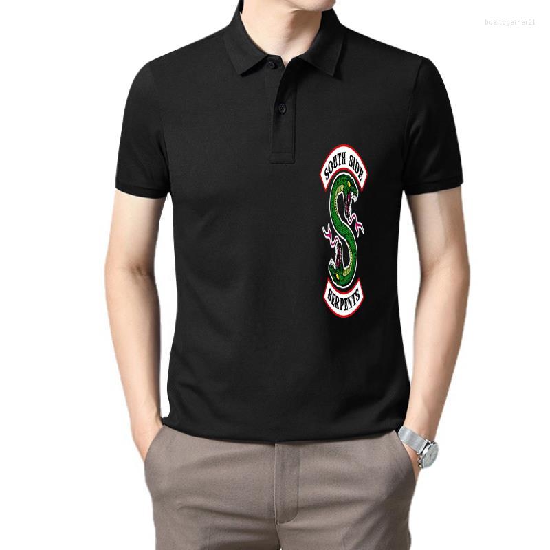 Men's Polos Riverdale South Side Serpents Funny Print Women's Crop Top Harajuku Style T-shirts For Girls Female Clothing Grunge T-shirt, Black 01
Men's Polos Riverdale South Side Serpents Funny Print Women's Crop Top Harajuku Style T-shirts For Girls Female Clothing Grunge T-shirt, Black 01