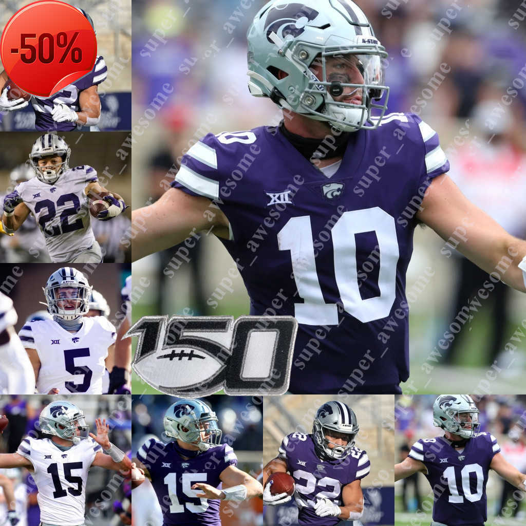 NCAA K-State Wildcats Jersey Will Howard Deuce Vaughn Chabastin Taylor Keenan Garber Daniel Green Skylar Thompson Phillip Brooks Wyatt Hubert Tyler Lockett, White-150th
NCAA K-State Wildcats Jersey Will Howard Deuce Vaughn Chabastin Taylor Keenan Garber Daniel Green Skylar Thompson Phillip Brooks Wyatt Hubert Tyler Lockett, White-150th
