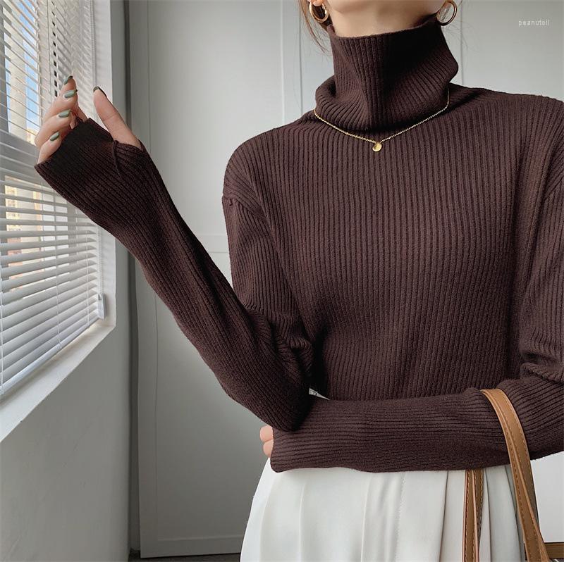 Women's Sweaters Women's Turtleneck Autumn Winter 2023 For Women Fashion Khaki Black Basic Pull Vintage Femme Knit Top Woman Jumper
Women's Sweaters Women's Turtleneck Autumn Winter 2023 For Women Fashion Khaki Black Basic Pull Vintage Femme Knit Top Woman Jumper
