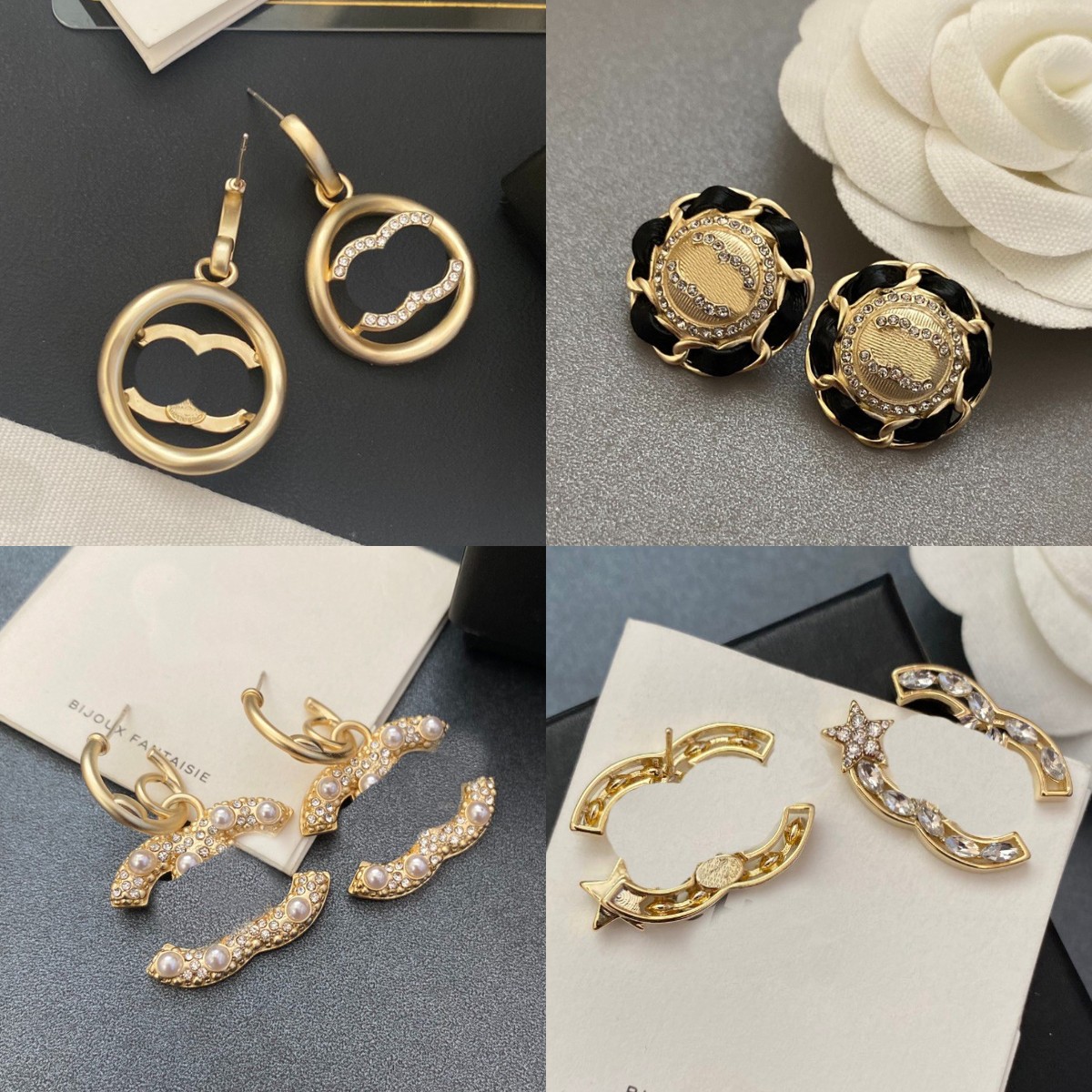 Stamp Earrings Designer Earrings Charm Lucky Charm Women Diamonds Party Wedding Rhinestone Birthday Gift Luxury Classic Brand European American
Stamp Earrings Designer Earrings Charm Lucky Charm Women Diamonds Party Wedding Rhinestone Birthday Gift Luxury Classic Brand European American