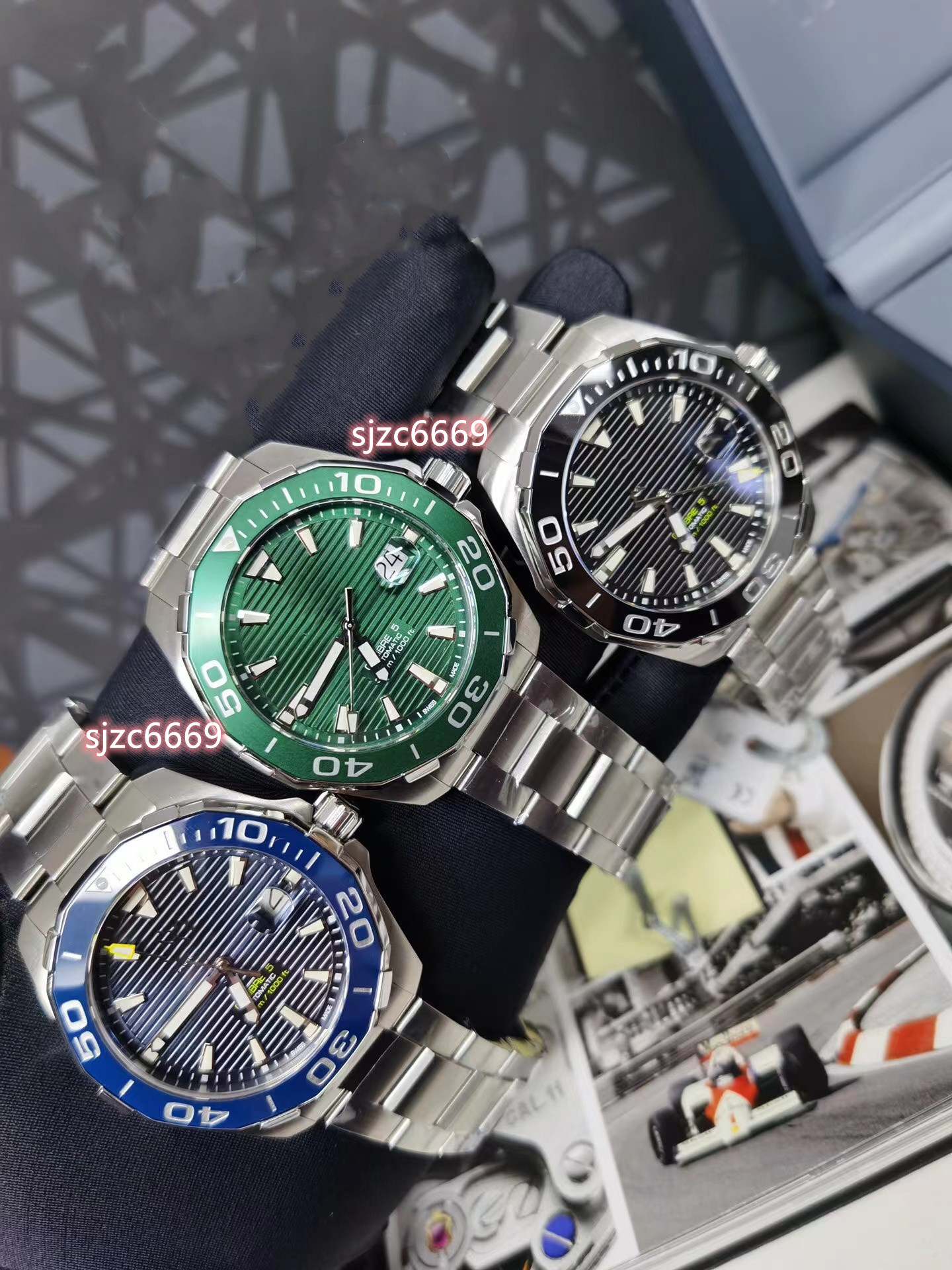 WAY201S.BA0927 WAY201B.BA0927 BBK watch diameter 43 mm with Swiss SW200-1 movement sapphire glass mirror steel strap, As shown
WAY201S.BA0927 WAY201B.BA0927 BBK watch diameter 43 mm with Swiss SW200-1 movement sapphire glass mirror steel strap, As shown